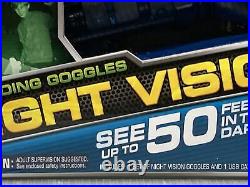 RealTech Spy Net Night Vision Goggles Recording Stealth Binoculars NEW OPEN BOX