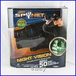 Real Tech Spy Net Night Vision Goggles Infrared Stealth Toy Binoculars BRAND NEW