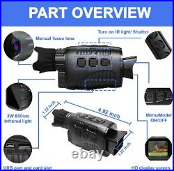 Rexing B1 Basic Night Vision Goggles/Monoculars with1.5 LCD Screen, Video Record Rexing B1 Basic Night Vision Goggles/Monoculars with1.5 LCD Screen, Video Record
