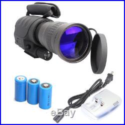 Rongland Infrared NV-760D+ Night Vision IR Monocular Binoculars+Battery+Charger