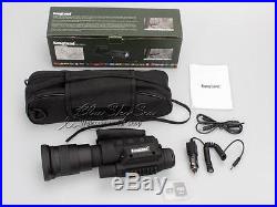 Rongland Infrared Night Vision IR Monocular Telescopes 7x60+3x CR123A+Charger