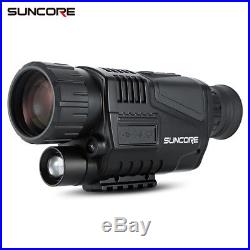 SUNCORE 5X40 Infrared Dark Night Vision IR Monocular Telescope Digital Cam Hunt