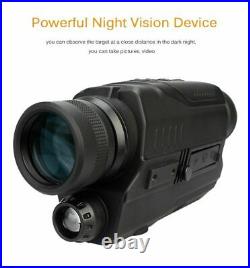 SVBONY 5x32 Infrared Digital Night Vision Monocular With 8G TF Card 200M Range