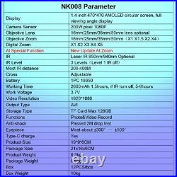 Set NK008 Megaorei Infrared Night Vision AI ZOOM 940nm Hunting IR Digital Camera