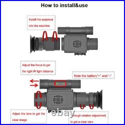 Set NK008 Megaorei Infrared Night Vision AI ZOOM 940nm Hunting IR Digital Camera