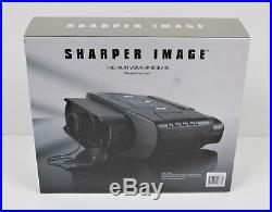 Sharper Image True Night Vision Binoculars NEWithOpen Box