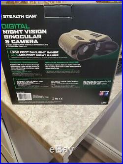 Stealth Cam Digital Night Vision Binocular with Recording