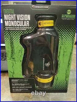Stealth Cam STC-XNVM Digital Night Vision Monocular New Sealed