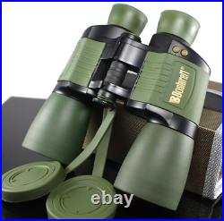 Tactical HD FMC Telescope 10X50 Binocular Night Vision Binoculars With Light Spo
