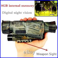 Tactical Infrared Night Vision Telescope Military Digital Monocular Hd Powerful