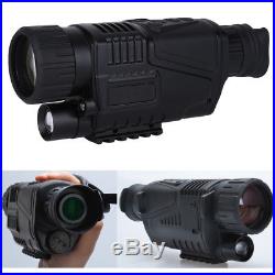 Tactics IR Infrared Night Vision Monocular Scope 200m 5x40 Zoom Record DVR Pics
