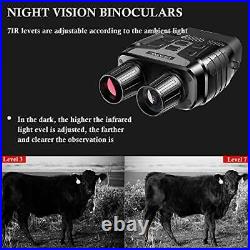 Thermal Binoculars Night Vision Goggles Binoculars with LCD Screen Infrared