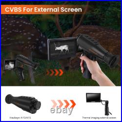 Thermal Imaging Monocular 384 x 288 Ai Resolution, 15mm 60Hz Thermal Night Vision