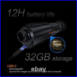 Thermal Imaging Monocular 384 x 288 Ai Resolution, 15mm 60Hz Thermal Night Vision