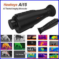 Thermal Imaging Monocular Night Heat Vision Goggles AI 384X288 60Hz 8X Zoom 12? M