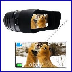 Tracker Night Vision Goggle Binoculars 32GB TF Card 5X HD Digital Infrared Zoom