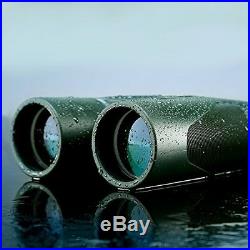 USCAMEL 10 x 42 military HD binoculars, compact telescope Army Green for profess