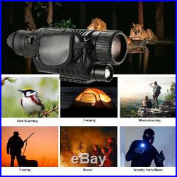 US 5X Zoom Night Vision Telescope Infrared Camera Video Monocular Camp Hunting