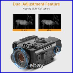 Ultra Small 8GB 1-5X18 Multi-Purpose Night Vision Monocular Auto IR Binocular