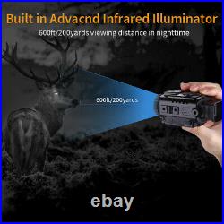 Ultra Small 8GB 1-5X18 Multi-Purpose Night Vision Monocular Auto IR Binocular