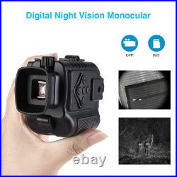 Ultra Small 8GB 1-5X18 Multi-Purpose Night Vision Monocular Wildlife Riflescopes