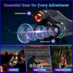 Upgraded Night Vision Goggles 4K Night Vision Binoculars, 8X Digital Zoom 3.2