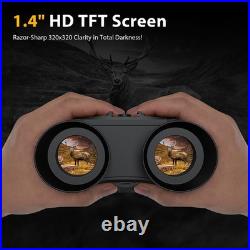 V6Pro Night Vision Goggles 4K Binoculars Telescopes Outdoor Hunting Surveillance