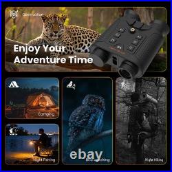 V6Pro Night Vision Goggles 4K Binoculars Telescopes Outdoor Hunting Surveillance