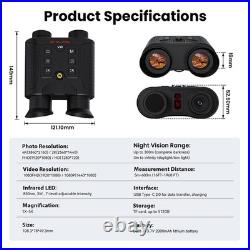 V6Pro Night Vision Goggles 4K Binoculars Telescopes Outdoor Hunting Surveillance