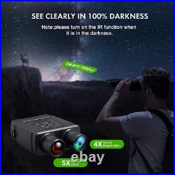 VELLEE Digital Night Vision Binoculars, 1080p Full HD Photo & Video Infrared