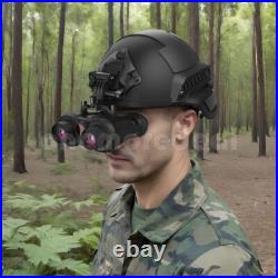 VR300 3D VR Head Mounted Infrared Night Vision Binoculars 4K HD+2 32G TF Cards