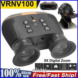 VRNV100 3D VR Head-mounted Night Vision Telescope 8X Digital Zooming Binocular