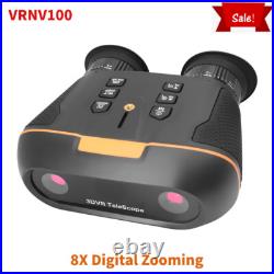 VRNV100 3D VR Head-mounted Night Vision Telescope 8X Digital Zooming Binocular VRNV100 3D VR Head-mounted Night Vision Telescope 8X Digital Zooming Binocular