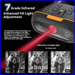 VRNV100 3D VR Head-mounted Night Vision Telescope 8X Digital Zooming Binocular