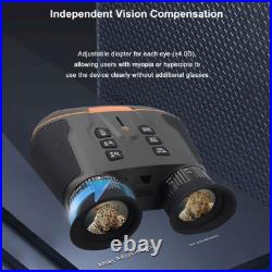 VRNV100 3D VR Head-mounted Night Vision Telescope 8X Digital Zooming Binocular
