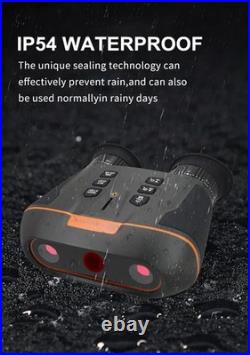 VRNV100 3D VR Head-mounted Night Vision Telescope 8X Digital Zooming Binocular