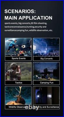 VRNV100 3D VR Head-mounted Night Vision Telescope 8X Digital Zooming Binocular