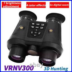 VRNV300 300M Infrared Night Vision Binocular 6X Digital Zoom 3D Hunting Telescop