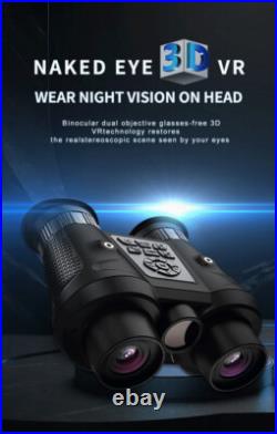 VRNV300 300M Infrared Night Vision Binocular 6X Digital Zoom 3D Hunting Telescop