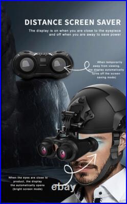 VRNV300 300M Infrared Night Vision Binocular 6X Digital Zoom 3D Hunting Telescop