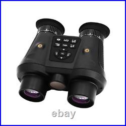 VRNV300 3D IR Night Vision Binoculars 4K UHD 6x Digital Zoom Camera Head Mounted