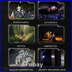 VRNV300 3D Infrared Night Vision Binoculars 4K UHD Video 6x Digital Zoom Camera