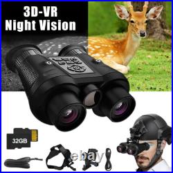VRNV300 3D VR Infrared Night Vision Binoculars 4K UHD Video 6x Digital Zoom
