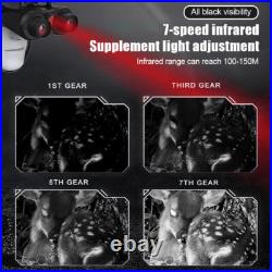 VRNV300 4K HD Naked Eye 3D VR Infrared Night Vision Binoculars 6x Digital Zoom