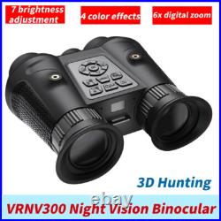 VRNV300 6x Zoom Head Mounted 3D VR Binoculars 4K UHD Camera Night Vision Device VRNV300 6x Zoom Head Mounted 3D VR Binoculars 4K UHD Camera Night Vision Device