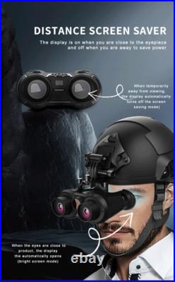 VRNV300 Head Mounted 3D IR Night Vision Binoculars 4K UHD 6x Digital Zoom Camera VRNV300 Head Mounted 3D IR Night Vision Binoculars 4K UHD 6x Digital Zoom Camera