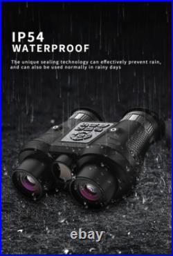 VRNV300 Head Mounted 3D IR Night Vision Binoculars 4K UHD 6x Digital Zoom Camera VRNV300 Head Mounted 3D IR Night Vision Binoculars 4K UHD 6x Digital Zoom Camera