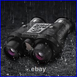 VRNV300 Infrared Night Vision Binoculars 4K 3D Head Mounted Goggles 6X Zoom 300M