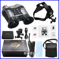 VRNV303 3D-VR Naked Eye Night Vision Binoculars 8K UHD Waterproof Head Mounted