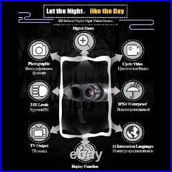 Video Digital Zoom Night Vision Infrared Binoculars Goggle Scope IR Camera 850NM